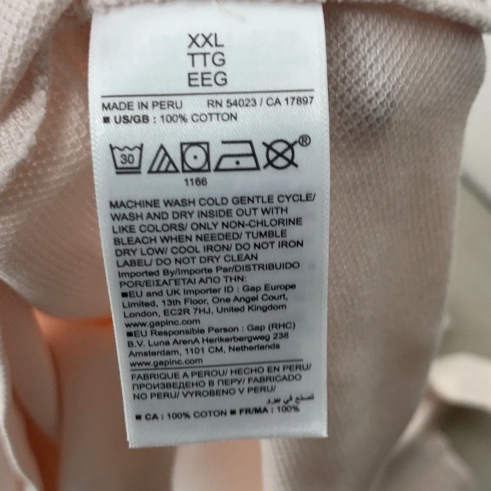 Banana‎ Republic Men Size XXL Polo Shirt Pink Short Sleeve Cotton Top Lux Pique